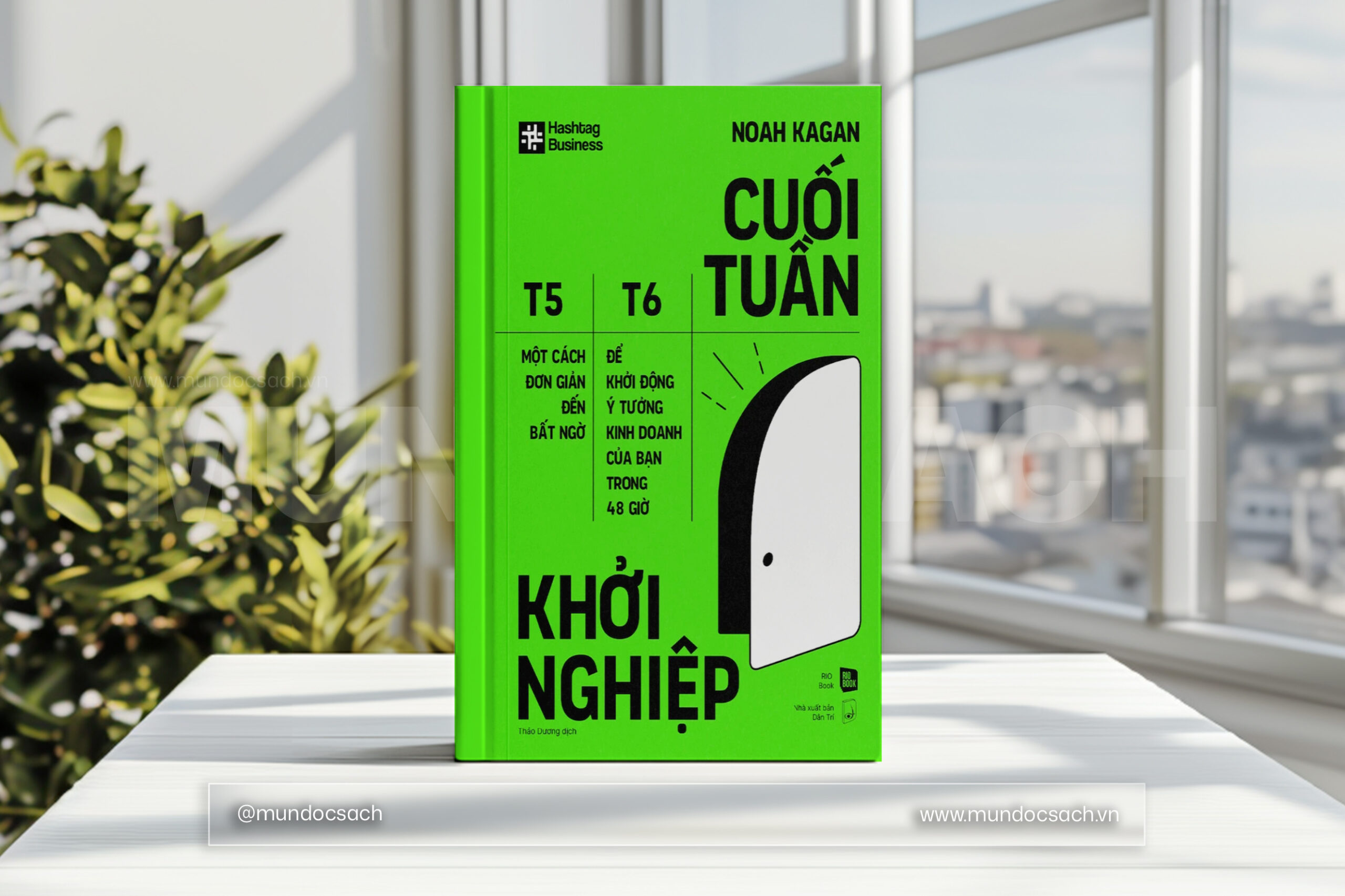 Bìa sách Cuối Tuần Khởi Nghiệp của Noah Kagan