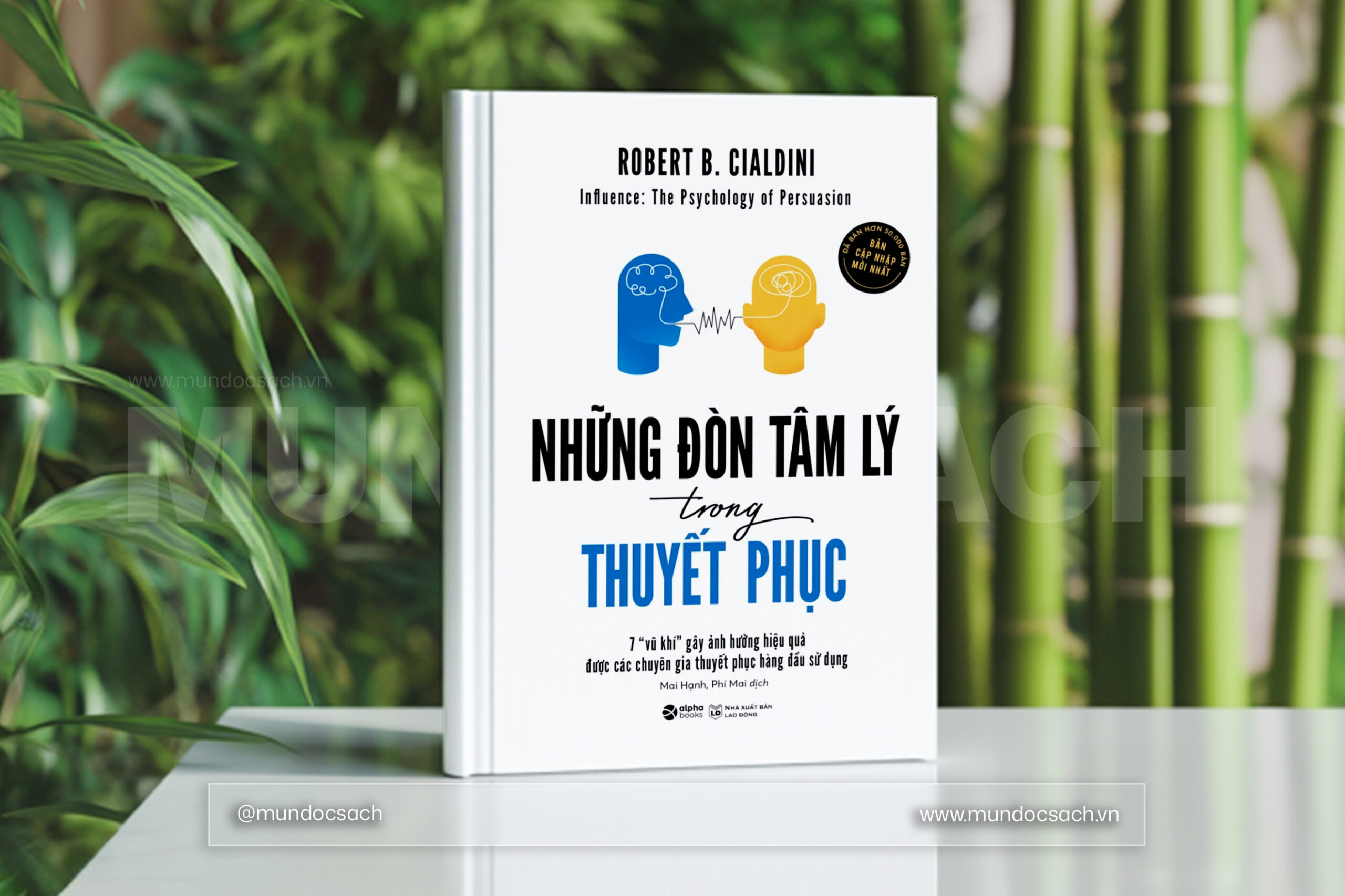 Bìa sách Những Đòn Tâm Lý Trong Thuyết Phục của Robert B. Cialdini.