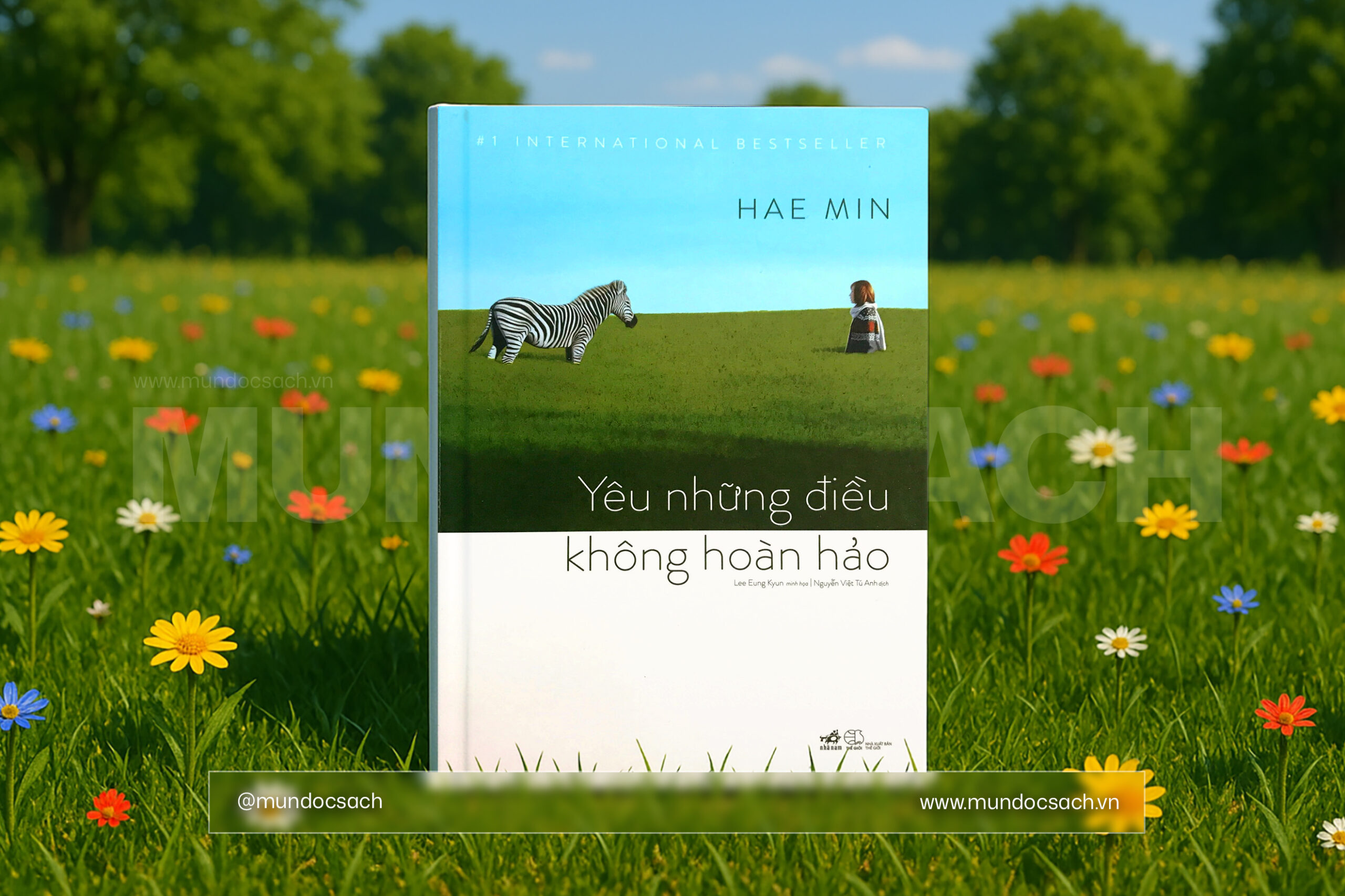 Bìa sách Yêu Những Điều Không Hoàn Hảo của Đại đức Haemin